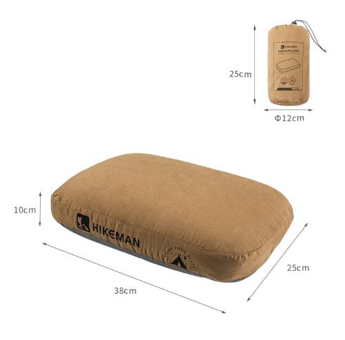 Coffee Reversible Memory Foam Travel Pillow - All-Season Comfort Neck Support for Deep Sleep & Portability 6