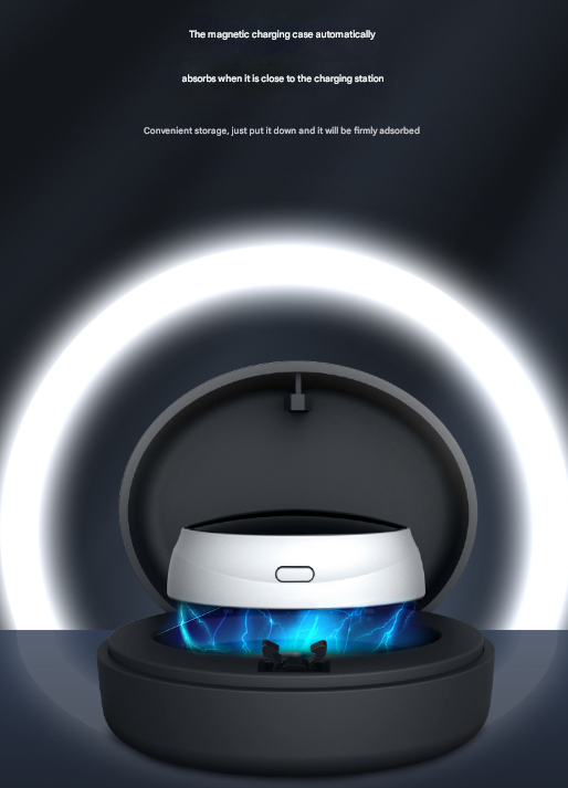 Black Smart Anti-Snoring Device - Rechargeable Pulse Throat Stimulator for Quieter Sleep 6