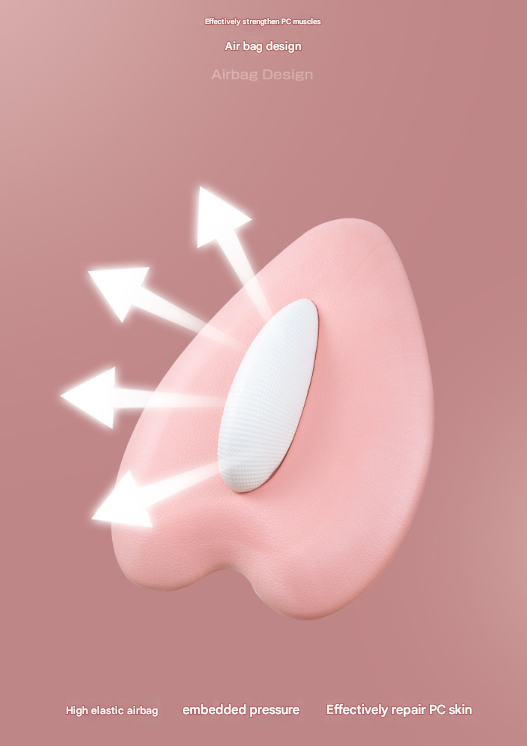 Pink Ergonomic Pelvic Floor Strengthener - Inner Thigh & Hip Trainer for Men and Women(Non-electric) 6