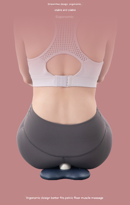 Blue White Ergonomic Pelvic Floor Strengthener - Inner Thigh & Hip Trainer for Men and Women(Non-electric) 7