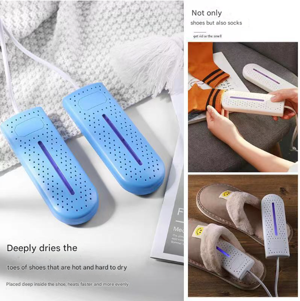 Pink Portable USB Shoe Dryer & Deodorizer - Constant Temperature Electric Boot Warmer with UV Sanitizer 6