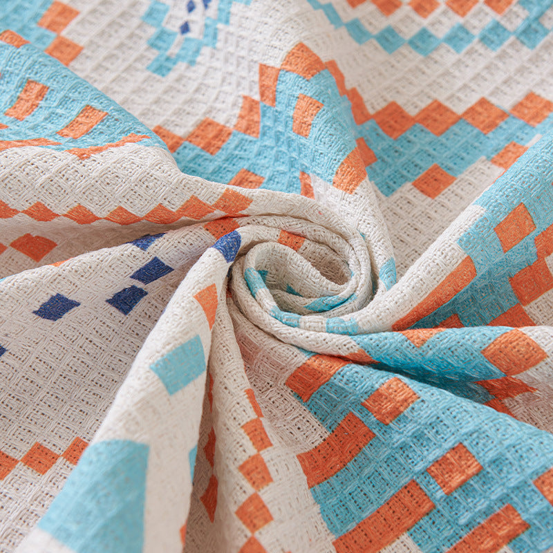 Nordic-Style Full-Cover Sofa Blanket - 180 x 230 cm Minimalist, Stain-Resistant, All-Season Two-Seater Sofa Protector 4