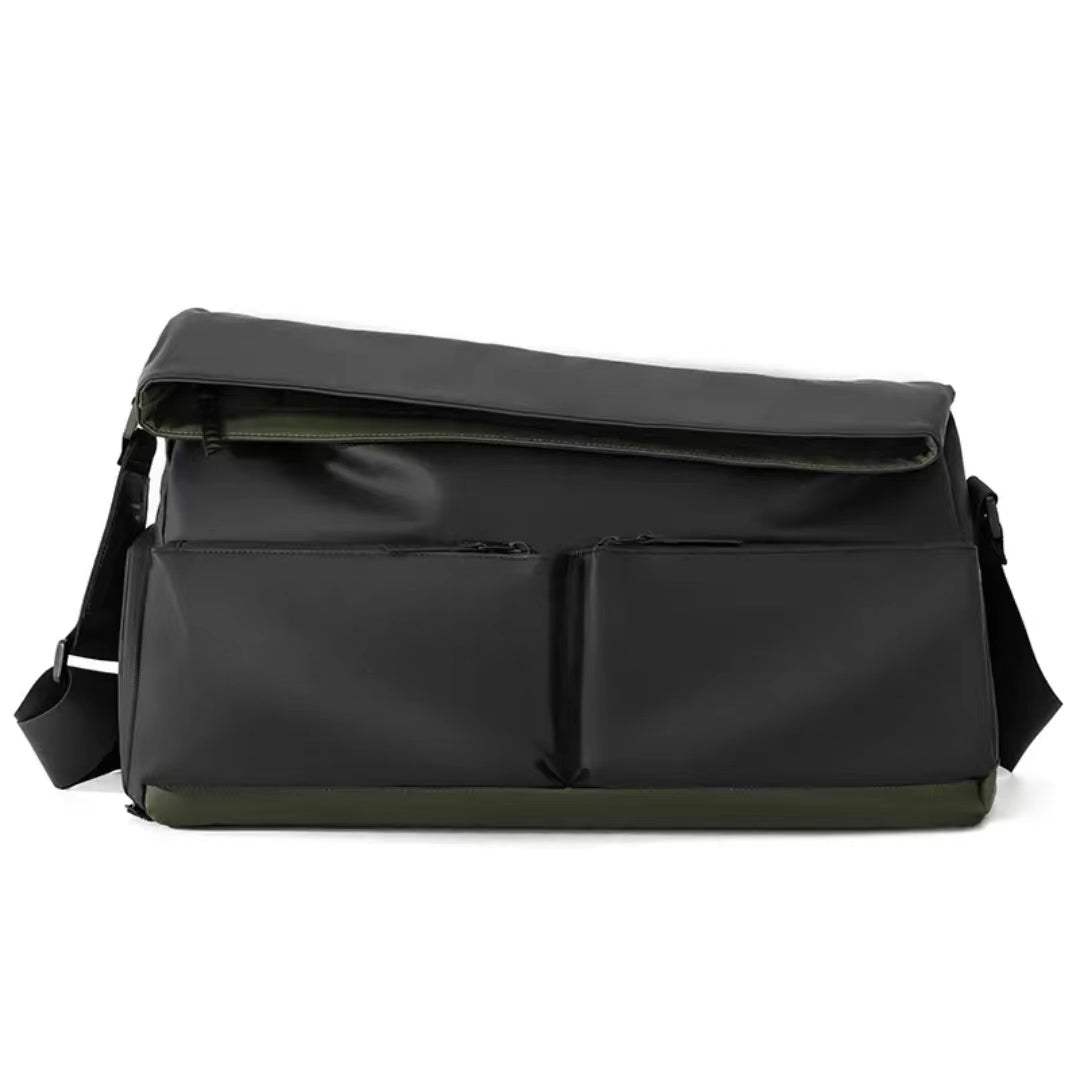 Multifunctional Travel Bag with Dry-Wet Separation - Fitness Business Crossbody, Black