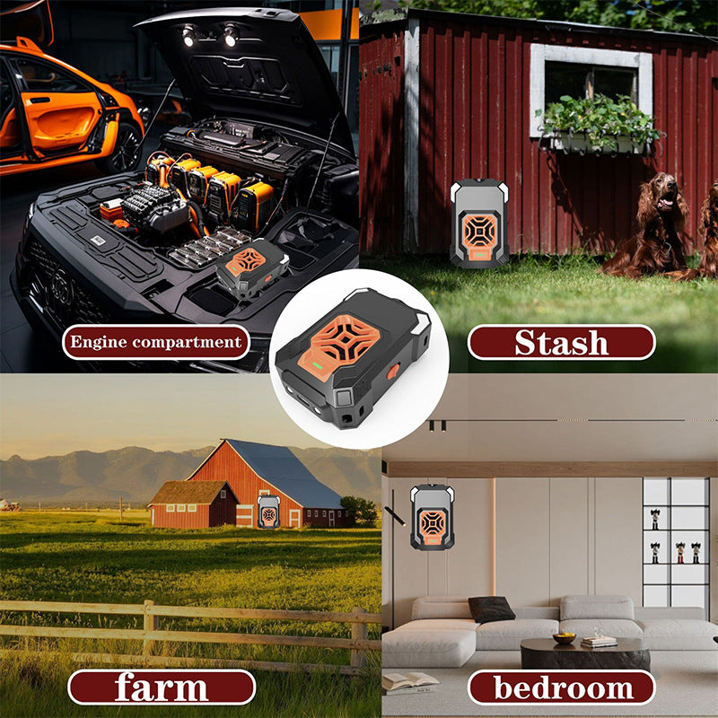 Ultrasonic Car Rat Repellent with LED Flash - Automatic Start-Stop 4