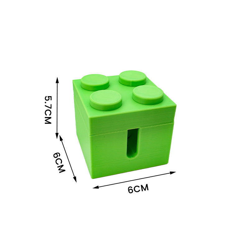 Playful Building Block Desk Cable Holder - Creative Cord Organizer Tidy, 2-Pack 5