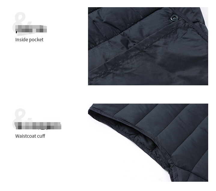 XXXXL Wine Red Men's Lightweight Quilted Puffer Vest - Ideal Sleeveless Jacket for Winter Layering 4