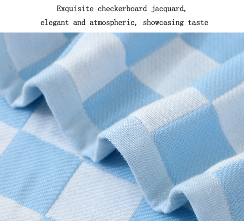 Purple Ultra-Soft 100% Cotton Gauze 6-Piece Towel Set | Absorbent & Quick-Dry Bath Towel 3