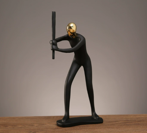 Collectible Sports Figurine Blind Box - Modern Resin Athlete Statue for Home Office Decor 3