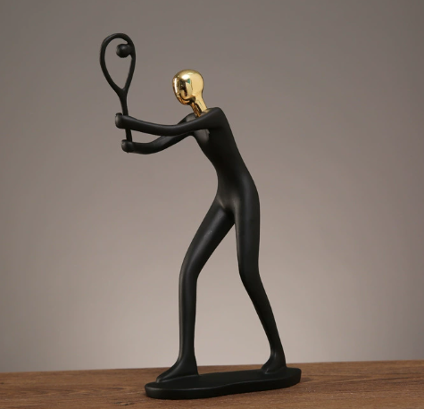 Collectible Sports Figurine Blind Box - Modern Resin Athlete Statue for Home Office Decor 6