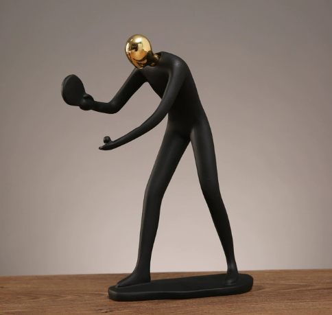 Collectible Sports Figurine Blind Box - Modern Resin Athlete Statue for Home Office Decor 7