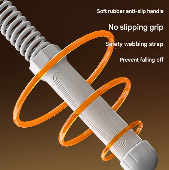 Black Heavy Cordless Battle Rope - Portable Weighted Fitness Rope for Home Gym Strength & Cardio Training 3