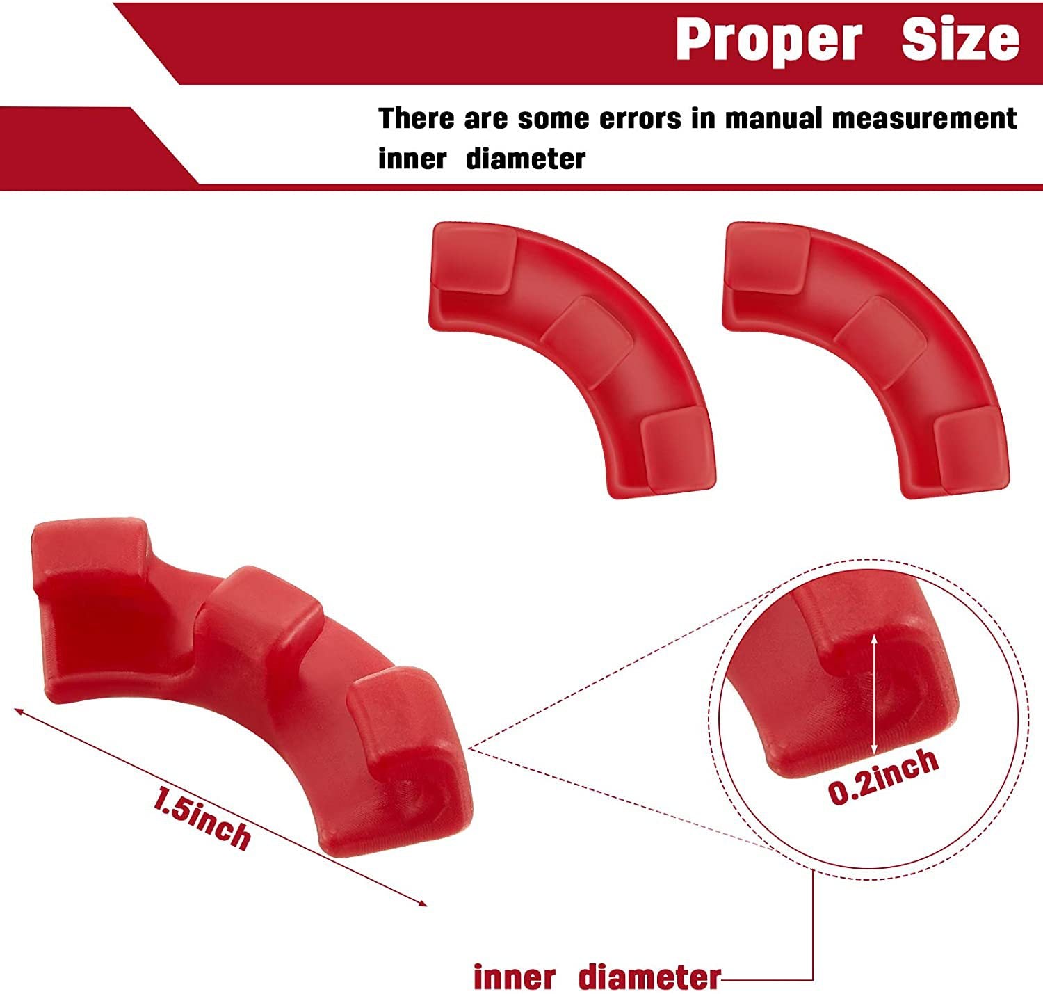 60PCS Red 90-Degree Plant Bender Clips for Low-Stress Training (LST) - Reusable Stem & Branch Trainer for Increased Yields 4