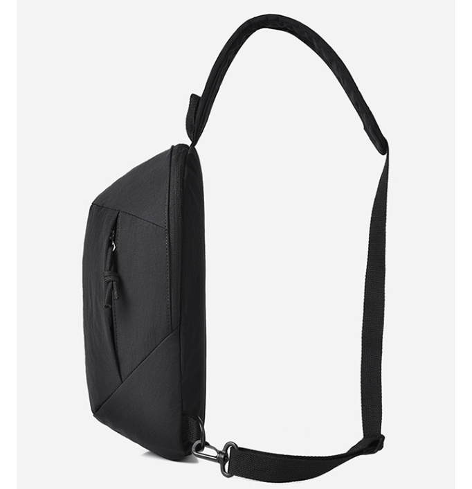 Green Minimalist Anti-Theft Sling Bag for Men & Women - Water-Resistant Crossbody Chest Pack, Fits 9.7-inch Tablet 3