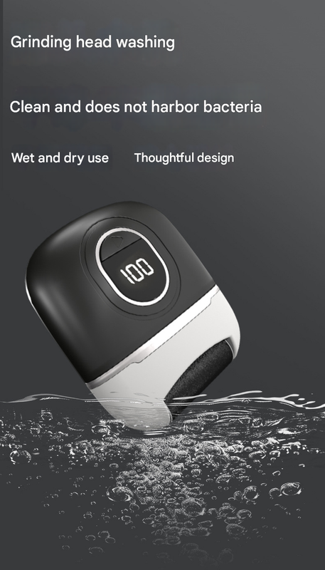 Green Smart Digital Electric Foot File - Automatic Dead Skin Remover 4