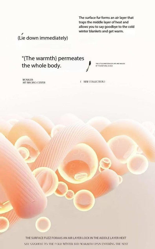 Grey Luxury Mink Velvet Ink Print Blanket - High-Quality Warmth for Your Home(150*200cm) 3