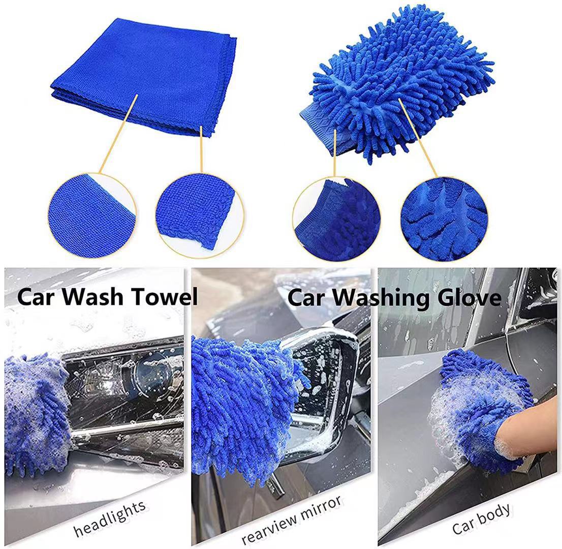 20-Piece set Ultimate Car Detailing Kit - Drill Brush & Polishing Pad Set for Car Interior, Wheels, and Exterior Cleaning 3