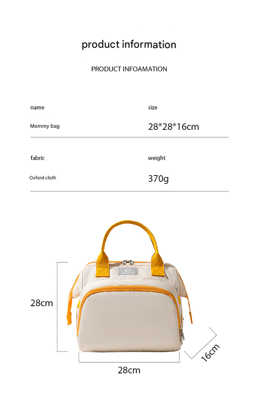 Blue Versatile 3-in-1 Nappy Bag | Convertible Backpack, Tote & Crossbody with Insulated Pockets 7