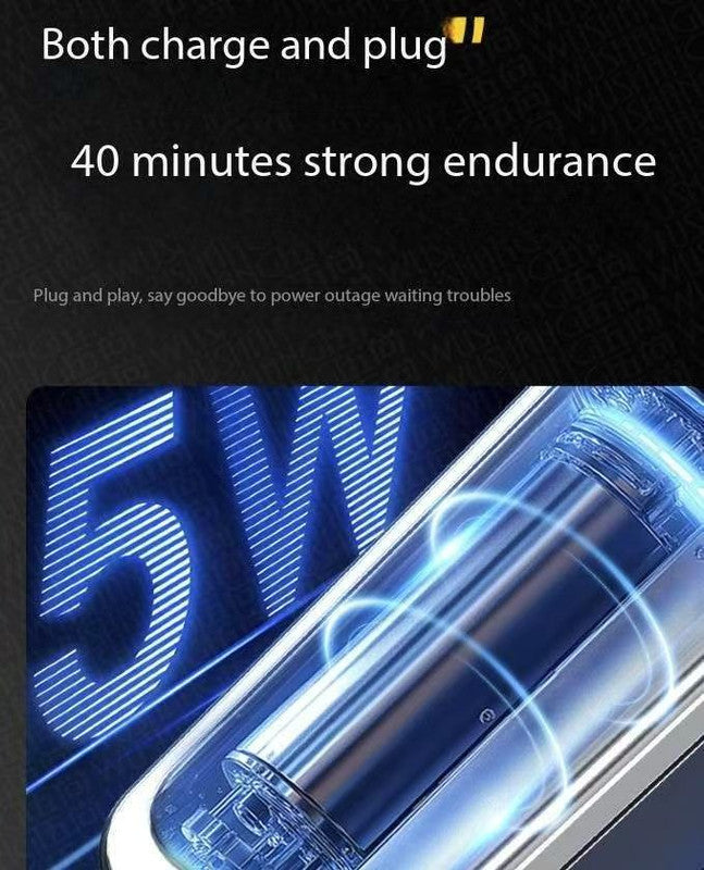 Silver Professional Cordless Hair Clippers - USB Rechargeable Trimmer with LED Display for Barbers & Home Grooming 4