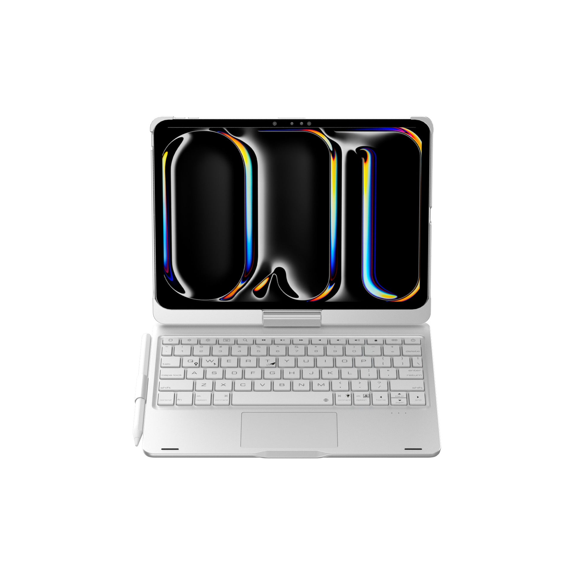 Black Magic Keyboard Case for ipad Air6/Air7 11-inch, Bluetooth Keyboard with RGB Backlight & Precision Trackpad 3