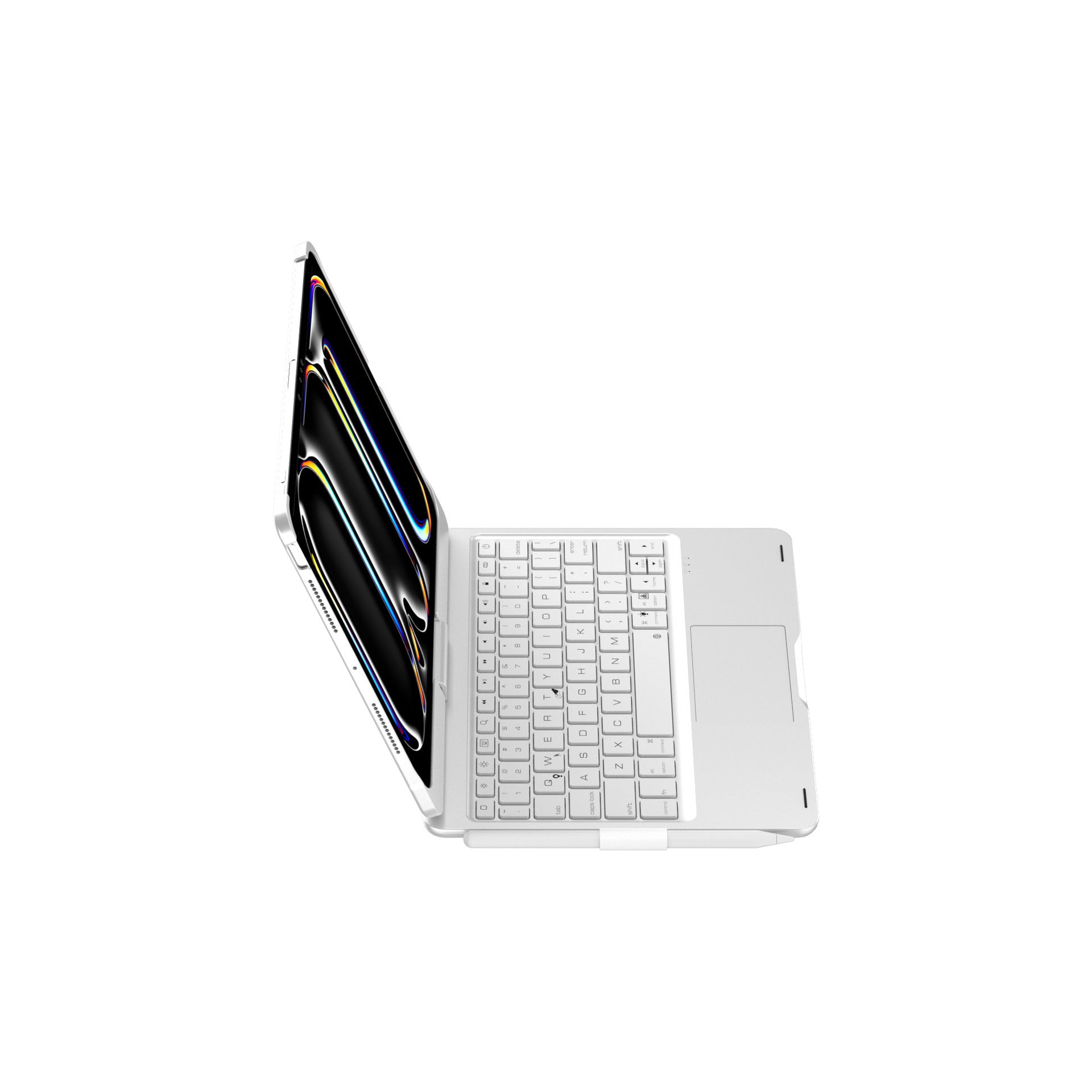 Black Magic Keyboard Case for ipad Air6/Air7 11-inch, Bluetooth Keyboard with RGB Backlight & Precision Trackpad 4