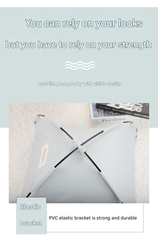 Green Premium Portable Pet Tent Bed with Cooling Mat - Breathable Foldable Outdoor Indoor Cat Dog House Shelter for Summer(Size: L) 3