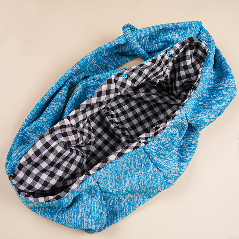 Grey Pet Carrier Backpack - Comfortable Shoulder Bag for Cats and Dogs, Ideal for Outdoor Use in Autumn and Winter 5