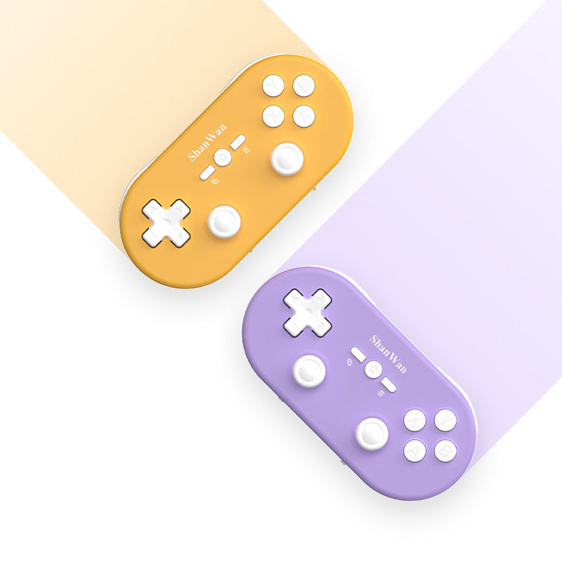 Slim Portable Wireless Game Controller - Multi-Platform for iOS/Windows/Android, 800Hz Dual Hall Sensing(purple) 3