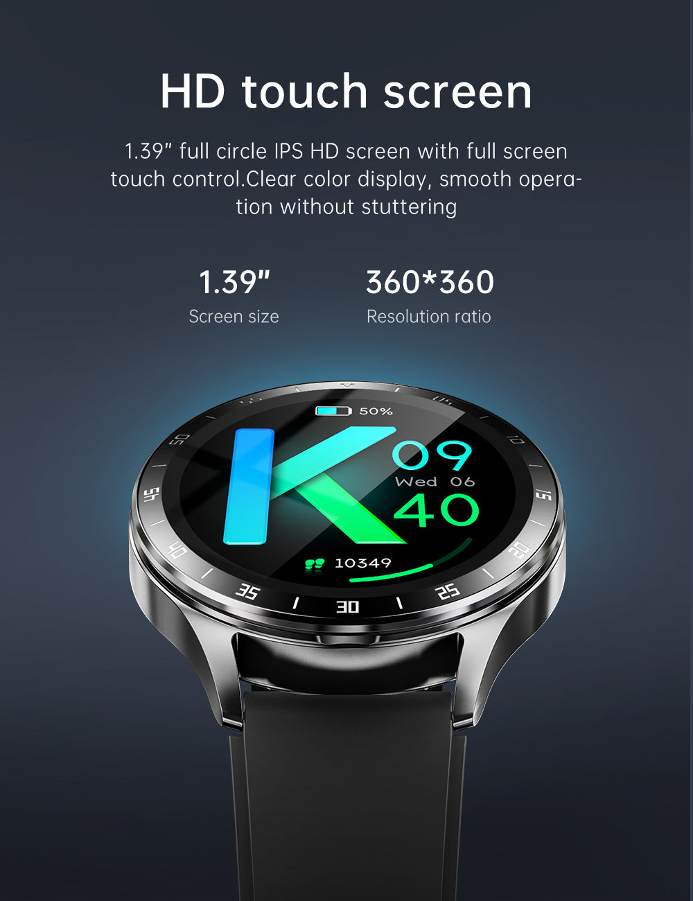 2-in-1 Smartwatch with Built-in TWS Earphones - IP67 Waterproof, Health Monitoring & CNC Metal Design(Silver rubber) 7