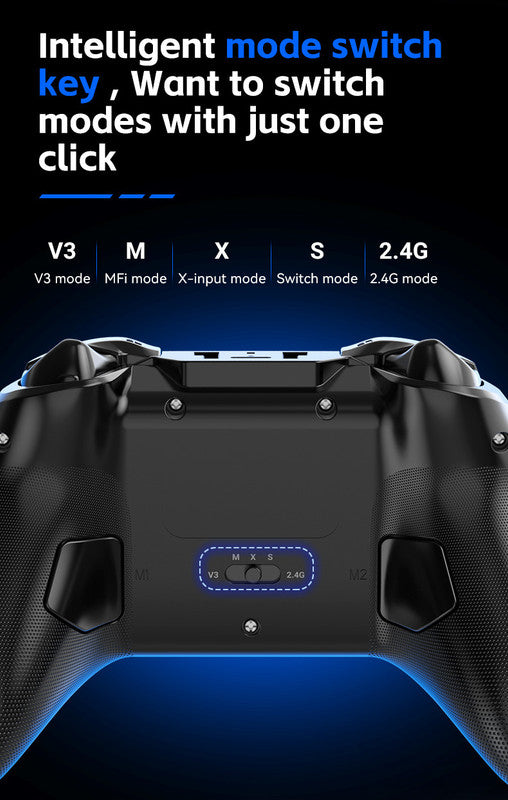 G6 Pro Wireless Gaming Controller - Hall Joysticks & Triggers, Multi-Platform, Six-Axis Gyro, Turbo & Macro(grey) 5