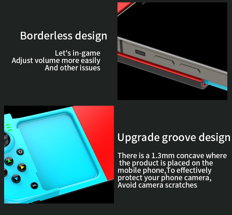 Portable Telescopic Mobile Game Controller - Bluetooth 5.0, iOS/Android/PC Compatible, 400mAh Battery(blue) 9