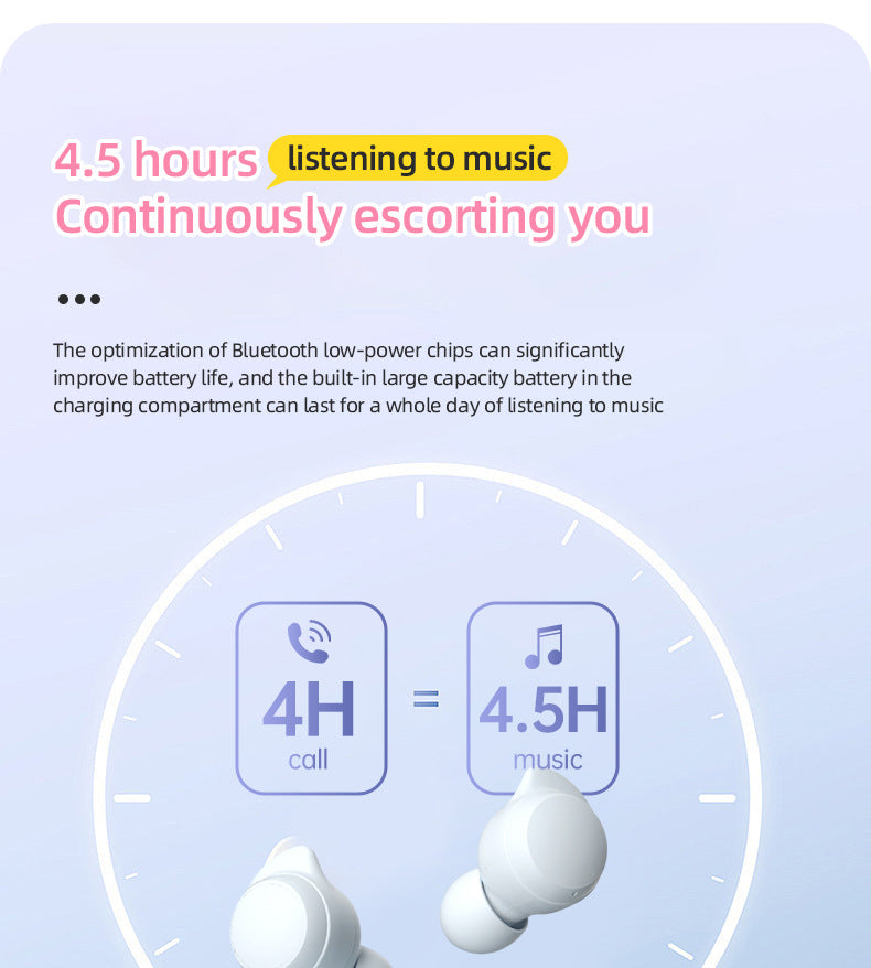 Fun Face-Changing TWS Earbuds with Rotating Case - Bluetooth 5.4, High-Quality Sound(purple) 6