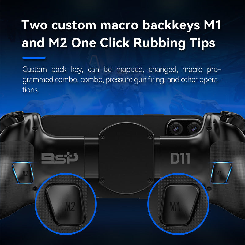 Multi-Platform Telescopic Gaming Controller - Hall Triggers, Esports 3D Joysticks & Macro Programming(white) 5