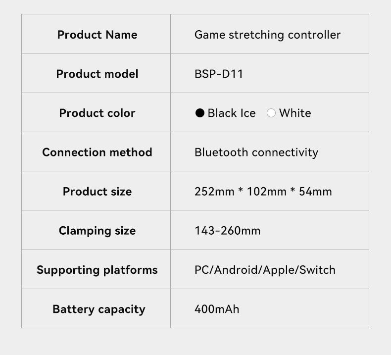 Multi-Platform Telescopic Gaming Controller - Hall Triggers, Esports 3D Joysticks & Macro Programming(White With radiator) 9