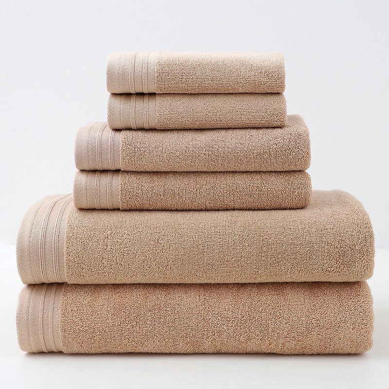 Luxury Combed Cotton Towel Collection - Highly Absorbent, Soft & Durable for Bath, Hand, and Face(Camel)
