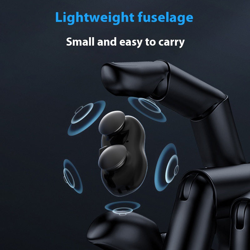 Smart Anti-Snoring Throat Massager - AI-Powered Vibration Sleep Aid, USB-C Rechargeable & Portable(black) 3