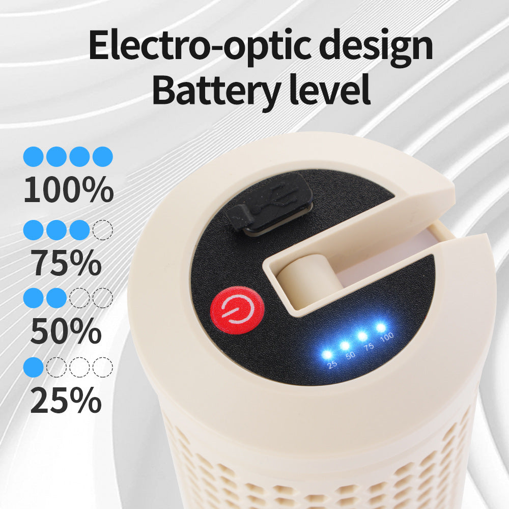 Collapsible LED Camping Lantern with 45-Hour Battery Life, USB-C Charging & Atmosphere Lighting(Khaki) 3