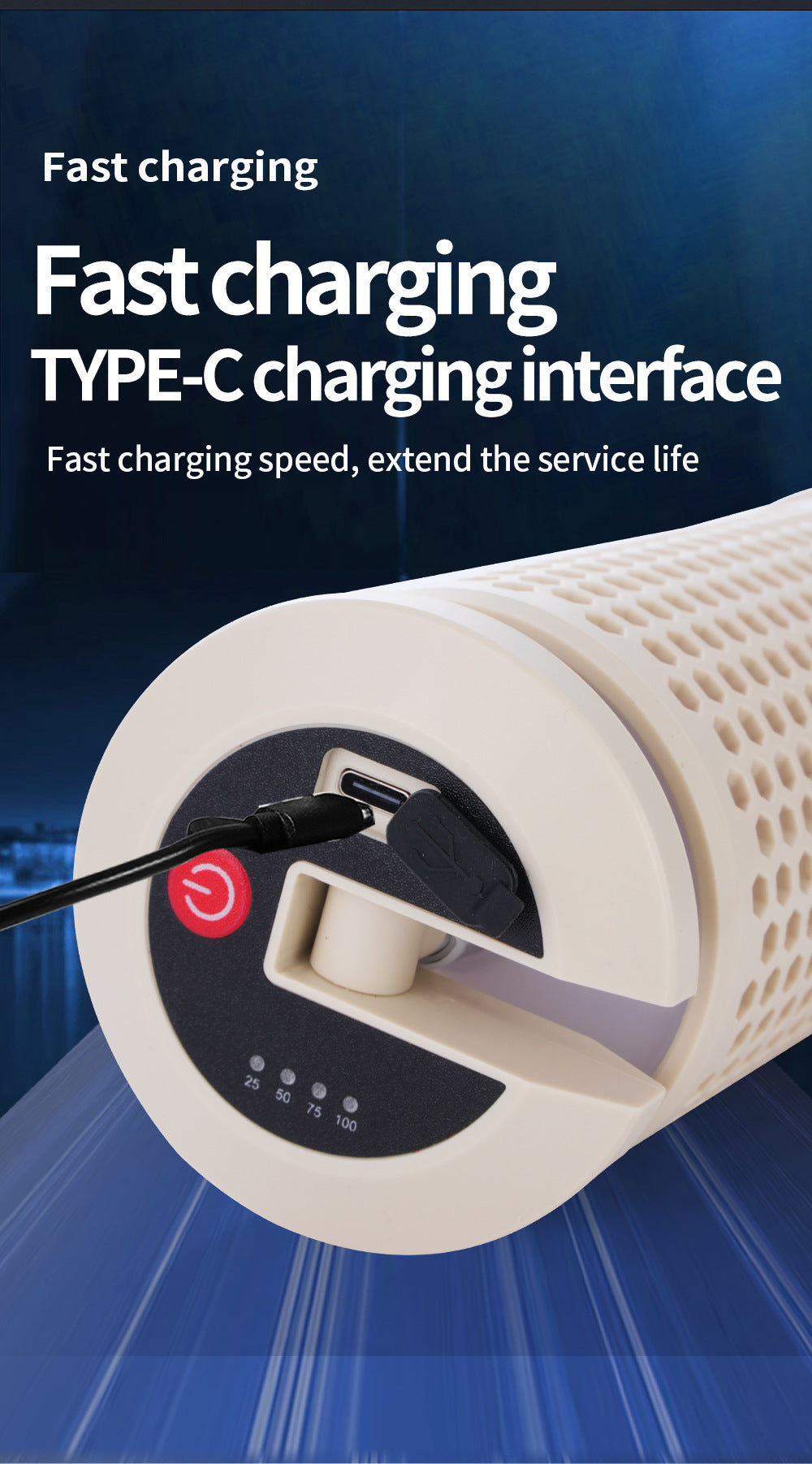 Collapsible LED Camping Lantern with 45-Hour Battery Life, USB-C Charging & Atmosphere Lighting(Khaki) 7