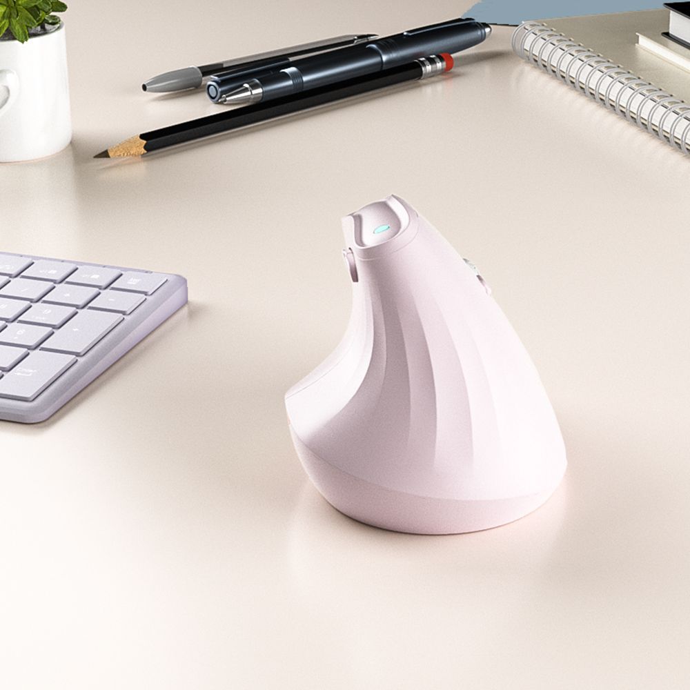 Ergonomic Vertical Mouse - Multi-Device Bluetooth5.0 & 2.4G Wireless, Adjustable DPI, Silent Click(black) 7