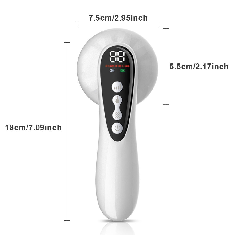 Advanced Multi-Technology Body Contouring Device - 5-in-1 Skin Firming, Muscle Toning & Rejuvenation Tool(White) 7