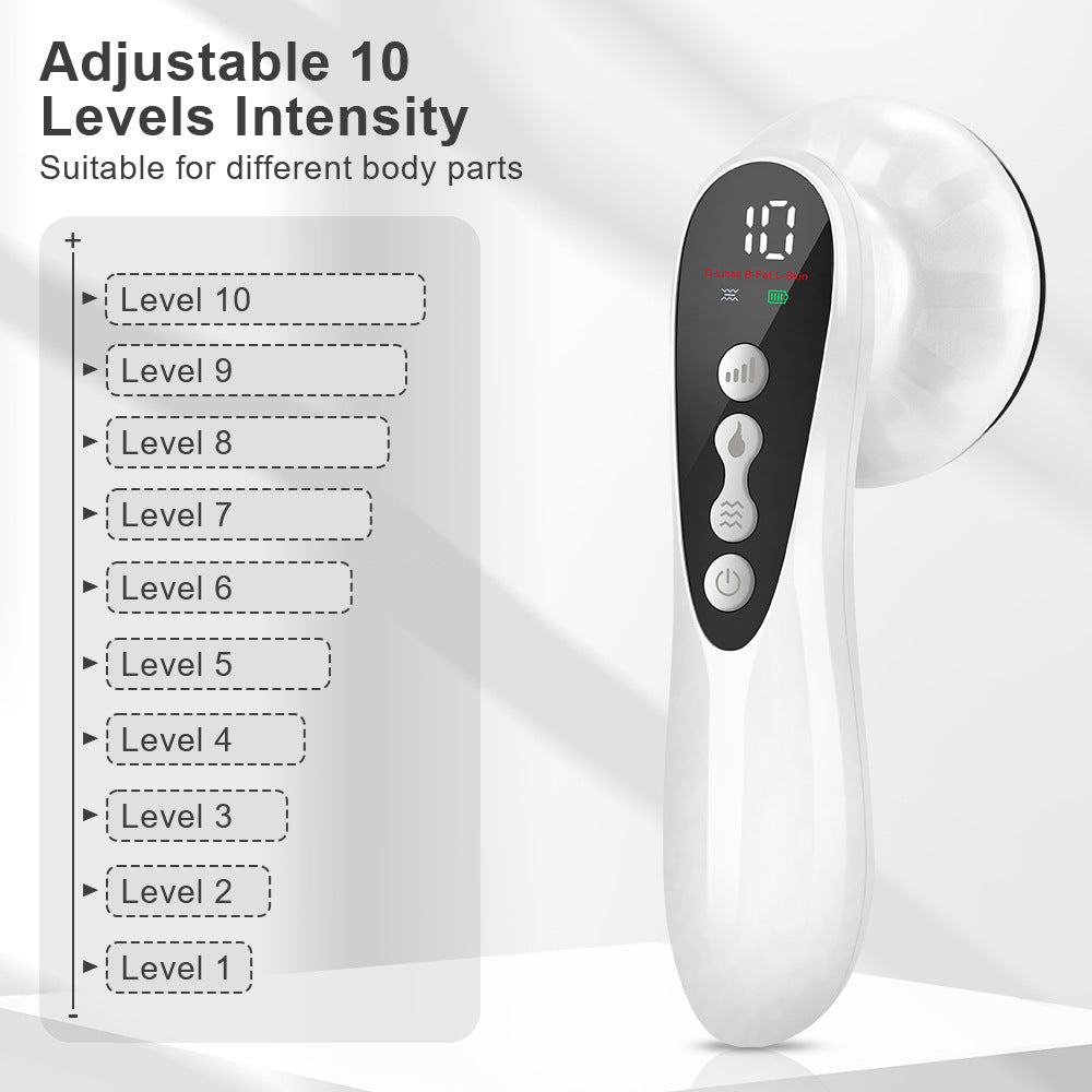 Advanced Multi-Technology Body Contouring Device - 5-in-1 Skin Firming, Muscle Toning & Rejuvenation Tool(White) 10