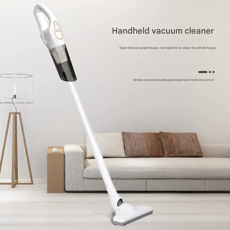 Cordless 2-in-1 Handheld & Stick Vacuum Cleaner with Detachable Water Tank & Dust Mite Remover(white) 3