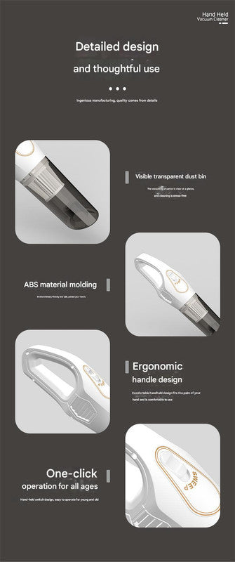 Cordless 2-in-1 Handheld & Stick Vacuum Cleaner with Detachable Water Tank & Dust Mite Remover(white) 5