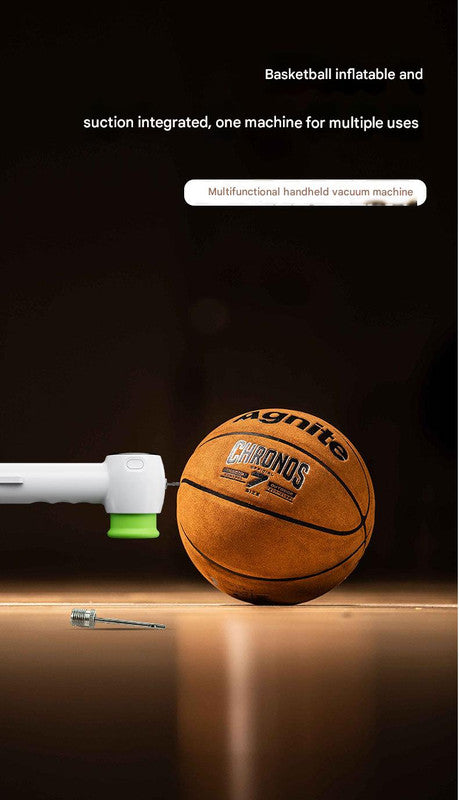 Multi-Function Handheld Vacuum Sealer & Inflator with LED Display - For Food Storage, Jars, Bags & Balls(white) 6