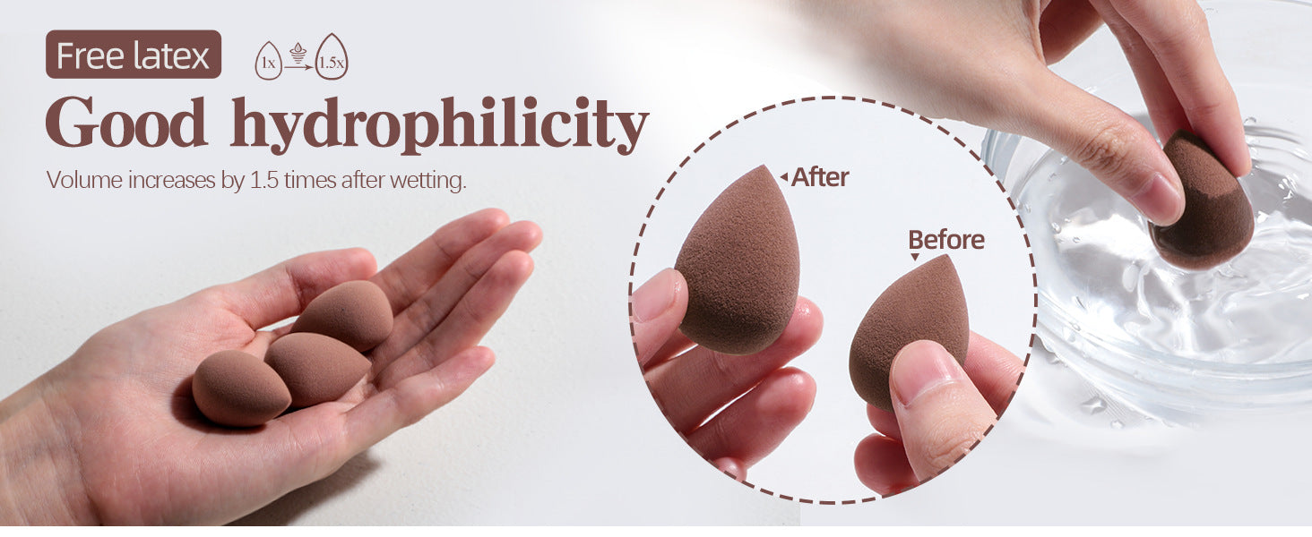 All-in-One Portable Makeup Brush Kit with LED Mirror Travel Case, Sponges & Applicators(pink) 7