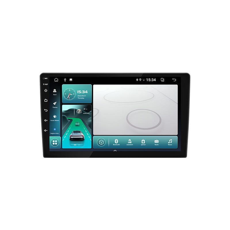Universal 9-Inch Android Car Stereo GPS Navigator - QLED HD Touchscreen, 2GB RAM 32GB ROM, WiFi, Bluetooth 5.4, CarPlay & Mirror Link(black 9 inches) 4