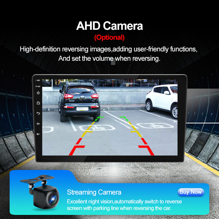 Universal 9-Inch Android Car Stereo GPS Navigator - QLED HD Touchscreen, 2GB RAM 32GB ROM, WiFi, Bluetooth 5.4, CarPlay & Mirror Link(black 9 inches) 8