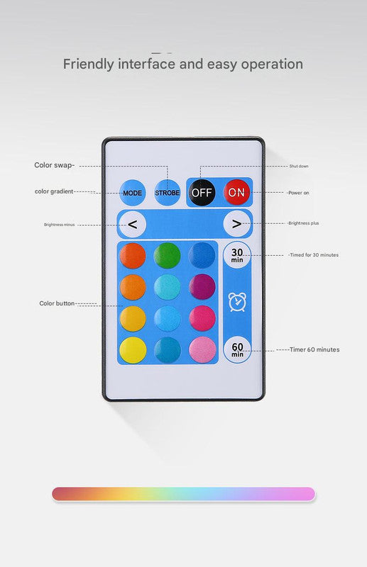 Peacock Projection LED Night Light - Multi-Color Atmosphere Lamp with Remote & Touch Control, USB Rechargeable(pink) 7