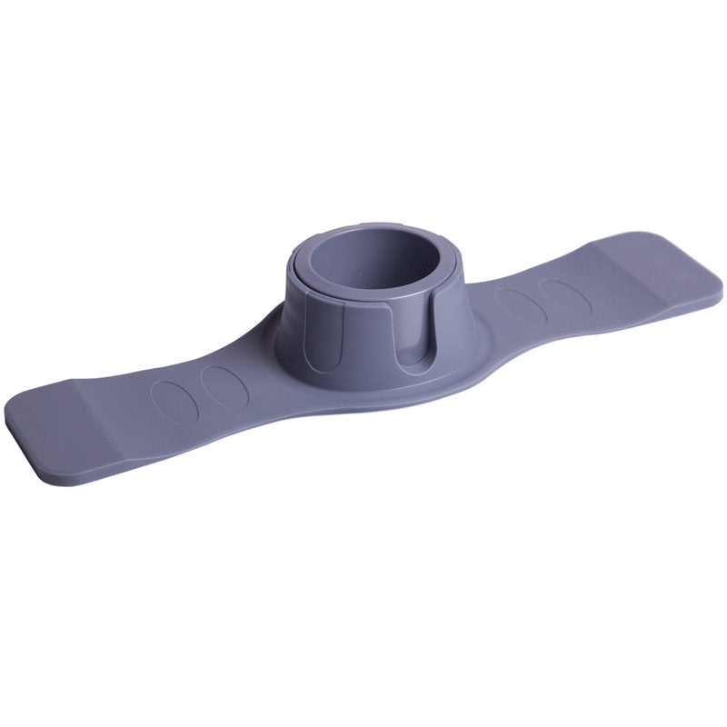 Flexible Anti-Spill Silicone Couch Arm Cup Holder - Sofa Armrest Drink Tray(Grey) 5
