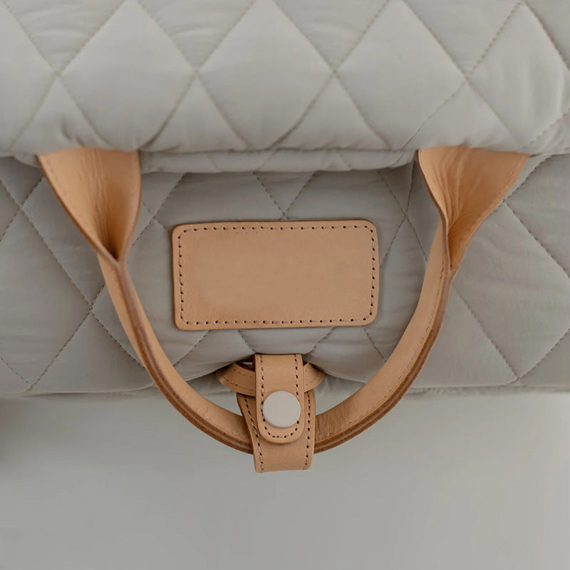 Luxury Quilted 2-in-1 Pet Travel Carrier & Car Booster Seat for Small Dogs(Camel) 15