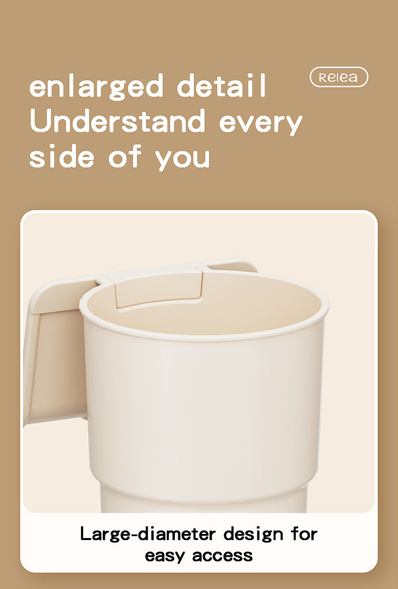 Multi-Purpose Anti-Spill Cup Holder with Suction Base & Detachable Phone Stand(orange) 13